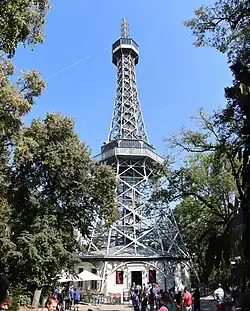Petřínská rozhledna, Praha (1891)