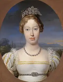 arcivévodkyně Karolína Ferdinanda v roce 1817