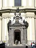 Portál kostela sv. Petra ve Vídni