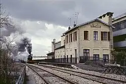 Nádraží v roce 1983