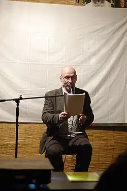 Petr Štengl na herostratovském čtení v Hradci Králové