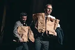 v roli Billa Fordhama, Srpen v zemi indiánů, Divadlo na Vinohradech, foto Petr Chodura (2024)