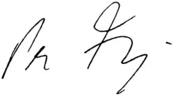 PhDr. Petr Fejk, podpis