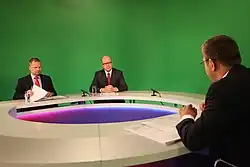 Petr Fiala a Bohuslav Sobotka v OVM 13. července 2014