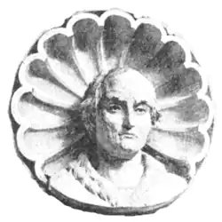 Busta Petra z Prachatic z konce 19. století (autor: Bohuslav Schnirch)