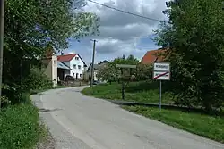 Příjezd do vesnice