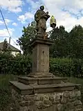 Petrovice, socha svatého Jana Nepomuckého.jpg