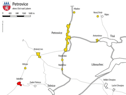 Zjednodušená mapka regionu