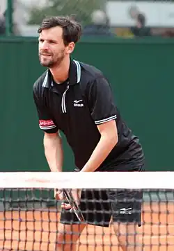 Philipp Petzschner na French Open 2013