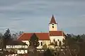 Farní kostel svatého Jiří v Pfaffendorfu