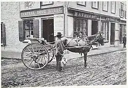 Pharmacie P. Mathie vers 1880