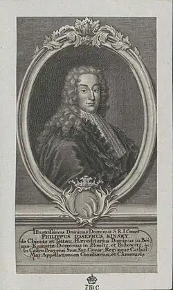 Filip Josef Kinský (1700–1749)