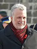 Philippe Couillard (* 1957), 31. premiér Québecu (od 04/2014)