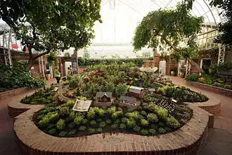 Skleník s modely železnic, South Conservatory