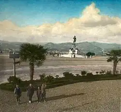 Piazza Michelangelo, Florencie, 1897, sbírka Scheufler