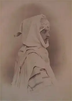 Neznámý muž, carte de visite, asi 1900