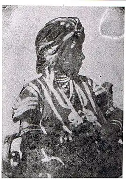 Fotografie Maharaha Duleep Singh během jeho vlády jako dětského monarchy Sikhské říše, Lahore, asi 1848