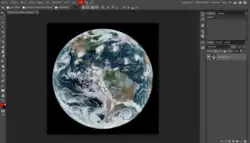 Okno programu Photopea