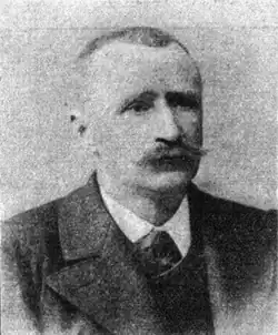 Franc Pišek, foto z doby před r. 1907