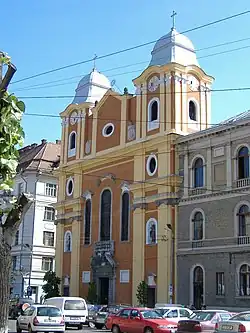 Fasáda piaristického kostela