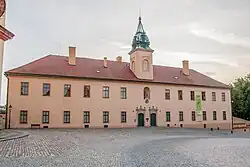 Budova gymnázia, dnes muzeum (2019)