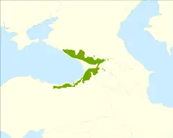 Areál rozšíření