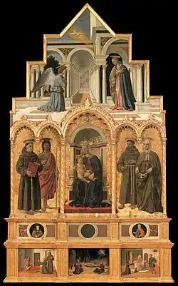 Polyptych se sv. Antonínem (kolem 1470)