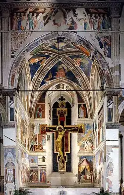 Fresky v Arezzu, Capella Maggiore (1452–1466)