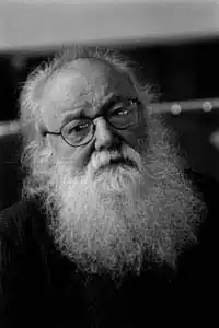 Pierre Restany (1998), foto Erling Mandelmann