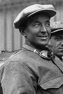 Pietro Bordino (1922) při Grand Prix Francie