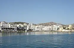 Pohled na město Karpathos