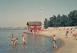 Pihlajasaaren uimaranta, 1963