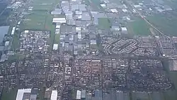 Letecký pohled na Pijnacker