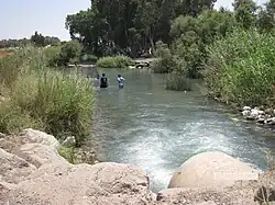 Nachal Kibucim na snímku z r. 2010