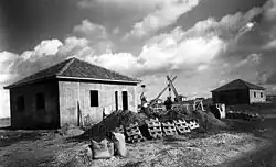 Mošav Bejt Jicchak cca v roce 1940