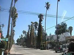 Ulice se starou zástavbou v Binjamině