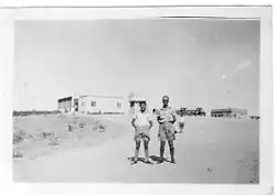 Dobový snímek zástavby kibucu Ajelet ha-Šachar v 30. letech 20. století