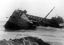 Chana Seneš po nárazu do skalisek u Naharije