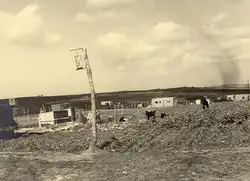 Zástavba v Ejn Sarid v 50. letech 20. století