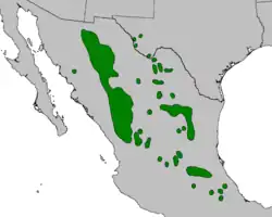 Areál rozšíření