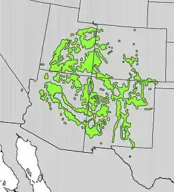 Areál rozšíření