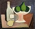 Bedřich Piskač Zátiší s láhví (1926)