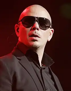 Pitbull na své tour v Austrálii (2012)