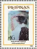 Filipínská poštovní známka z roku 1995