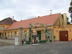 vstupní brána znojemského pivovaru