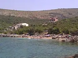 Pláž Žukovica v Glavatičići