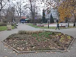 Parková úprava náměstí