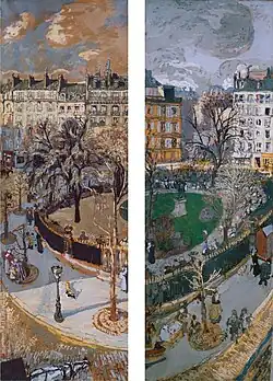 Place Vingtimille panel, (1908–1910)