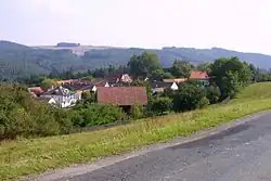 Planá, pohled od severozápadu