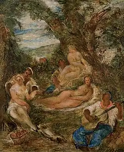 Venkovská scéna, 1929